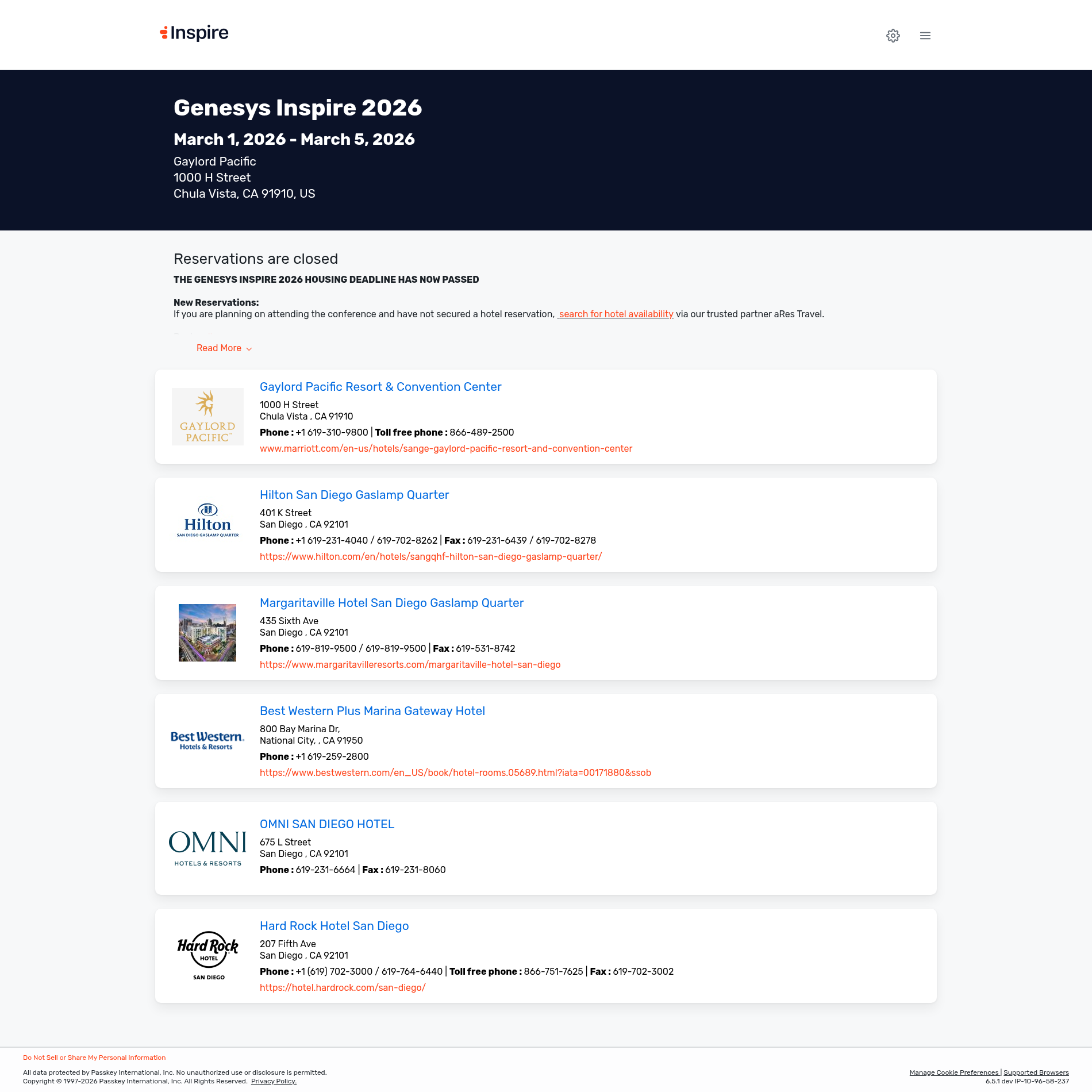 Genesys Inspire 2026 - Learn about the event and search for hotels